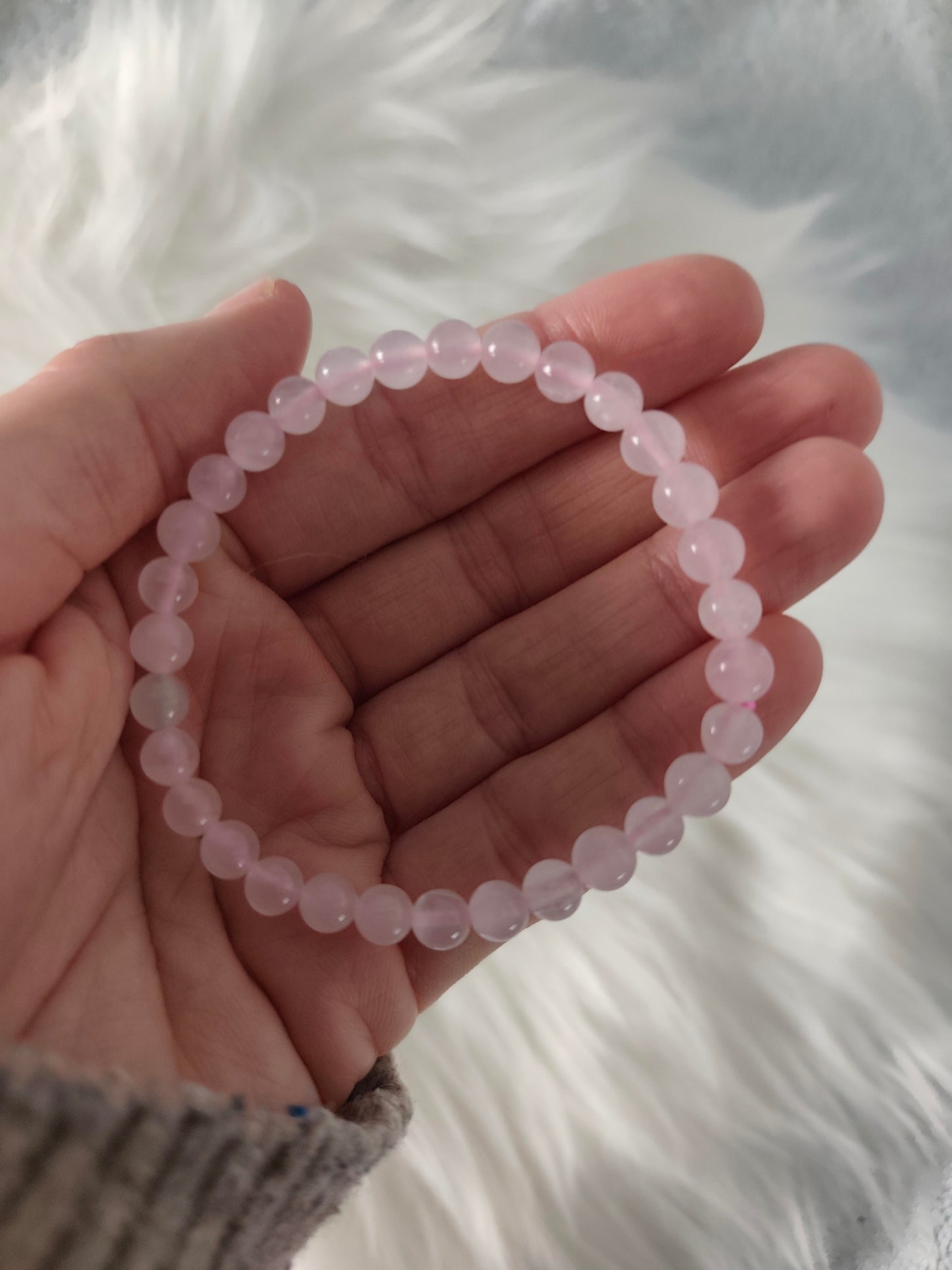 Bracelet Mangano Calcite Rose