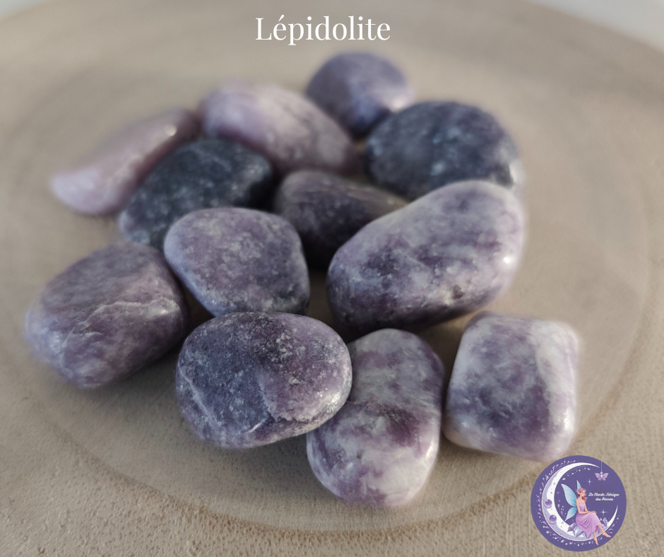 Pierre roulée Lépidolite