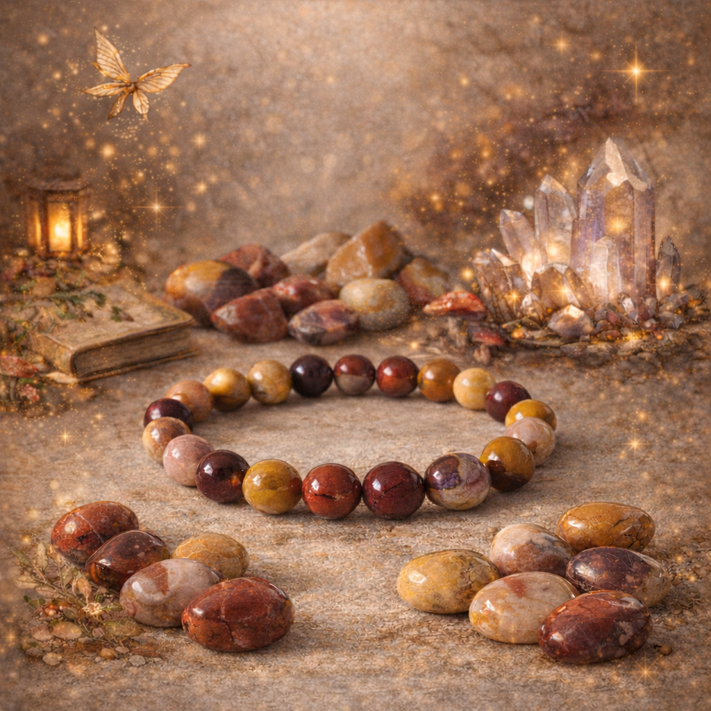 Bracelet Jaspe Mokaite