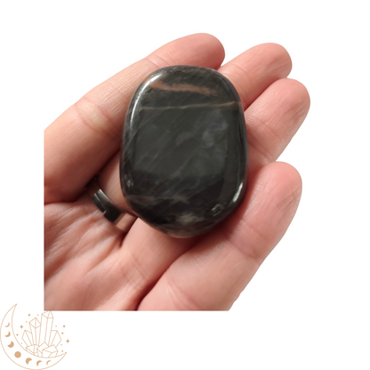 Pierre de Lune Noire Plate